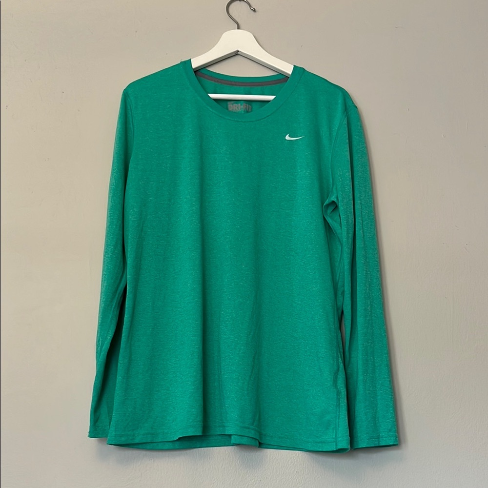 Nike Mint Long Sleeve Dri-Fit